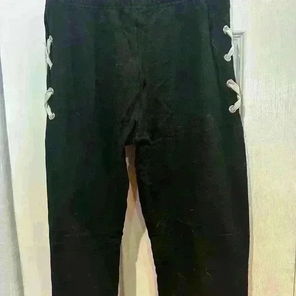 MONROW BLACK JOGGERS - Picture 4 of 4